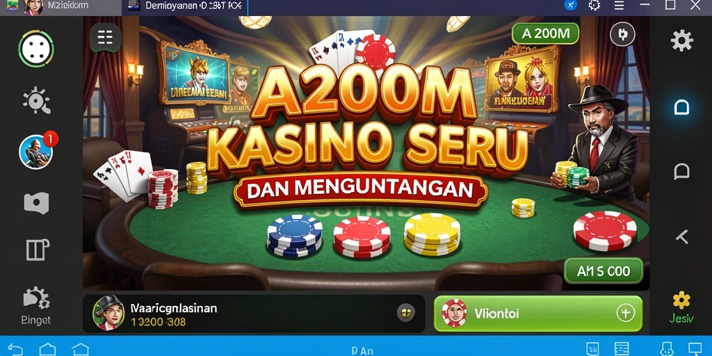 Tampilan gameplay A200M yang menarik dan penuh aksi.
