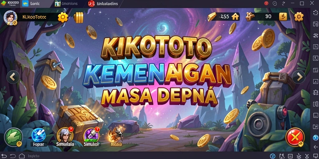 Tampilan menawan dari gameplay KIKOTOTO yang penuh aksi.