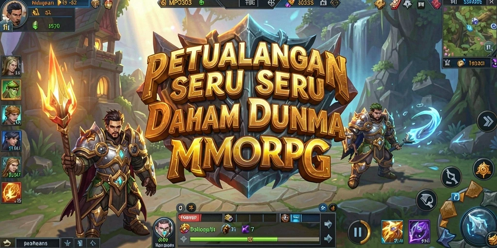 Tampilan gameplay MPO303 yang seru dalam dunia MMORPG.