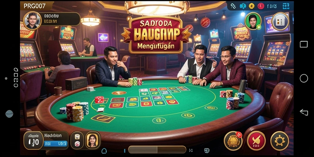 Tampilan gameplay seru dan interaktif di PRG007.