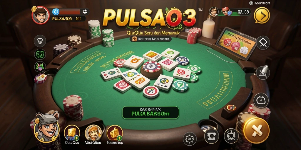 Screenshot PULSA303 menampilkan gameplay QiuQiu yang seru.