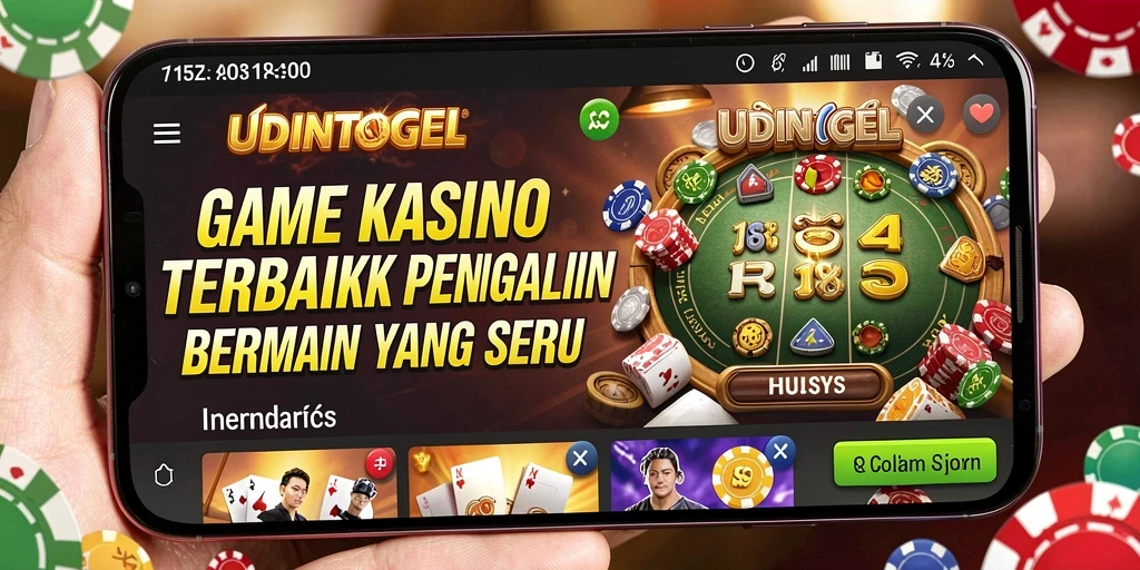 Screenshot gameplay menarik dari UDINTOGEL yang menunjukkan aksi dan kegembiraan permainan Kasino.